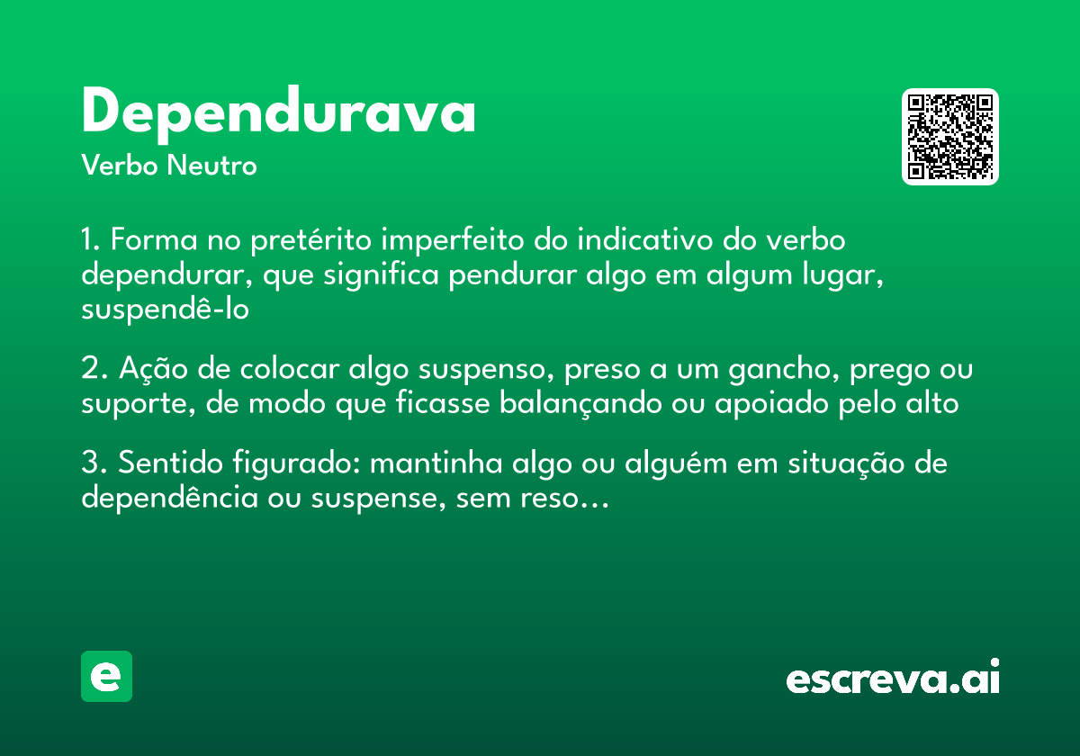 dependurava