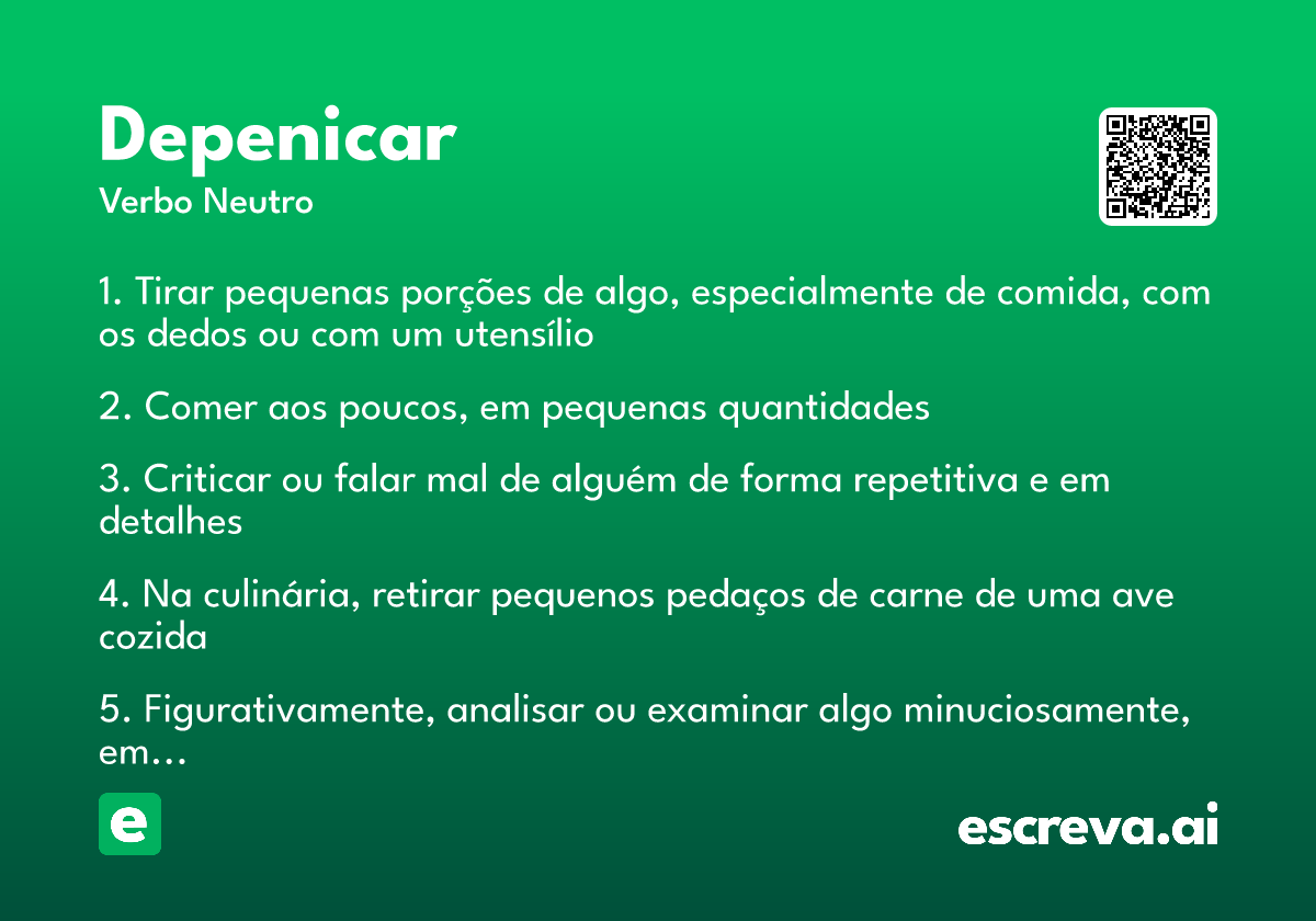 depenicar