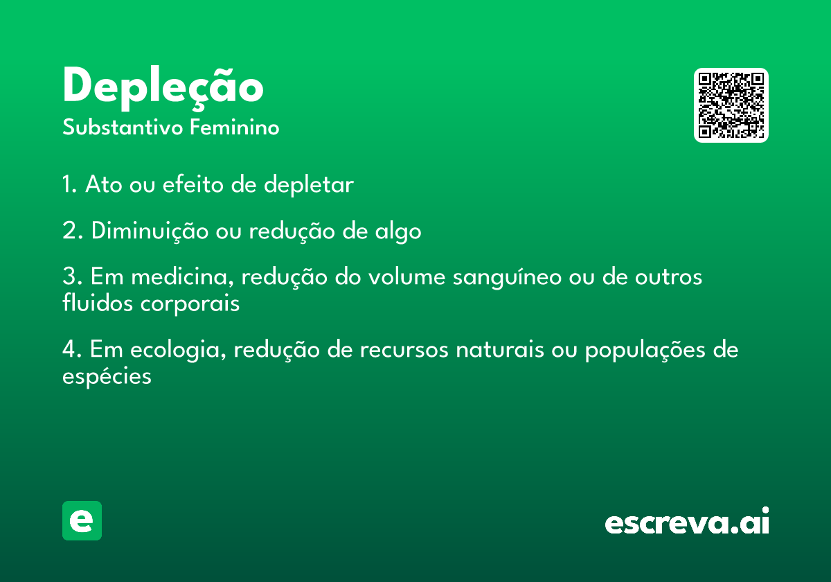 depleção