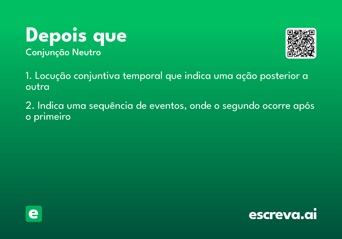depois que