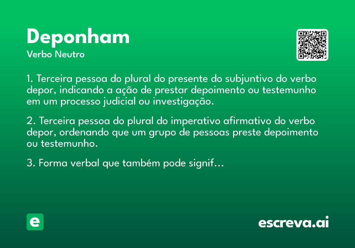 deponham