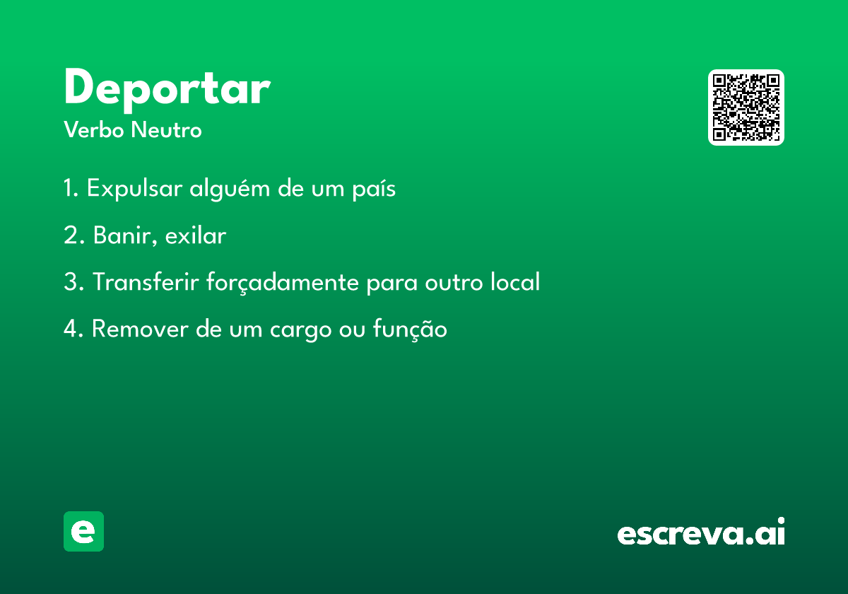 deportar