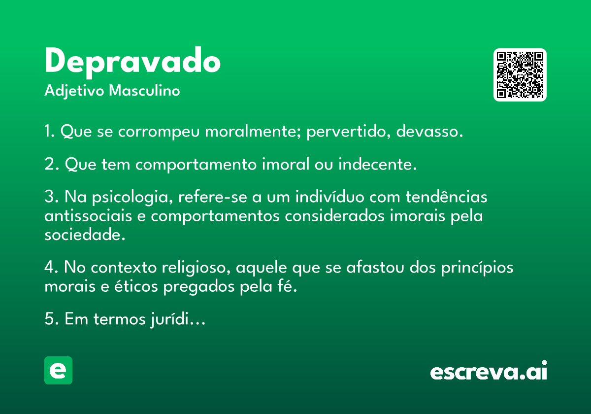 depravado
