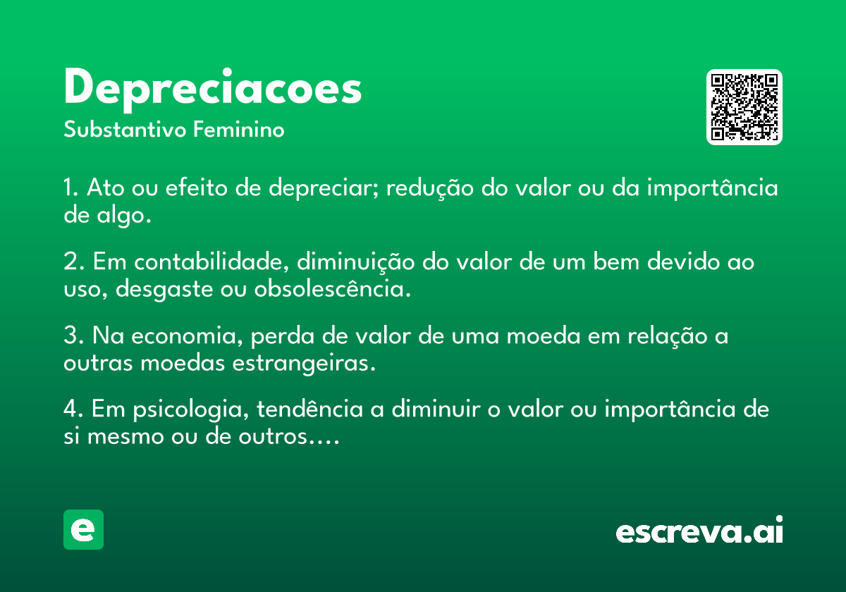 depreciacoes
