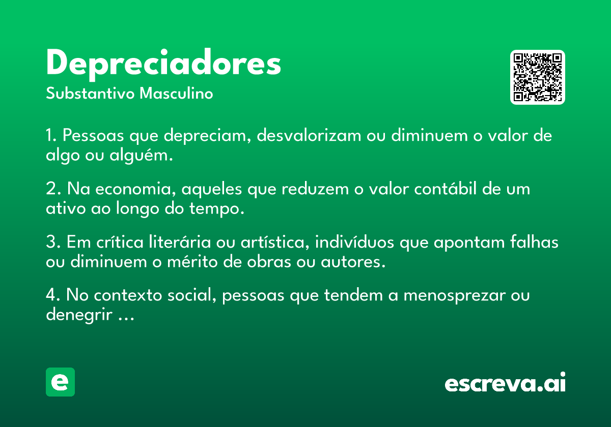 depreciadores