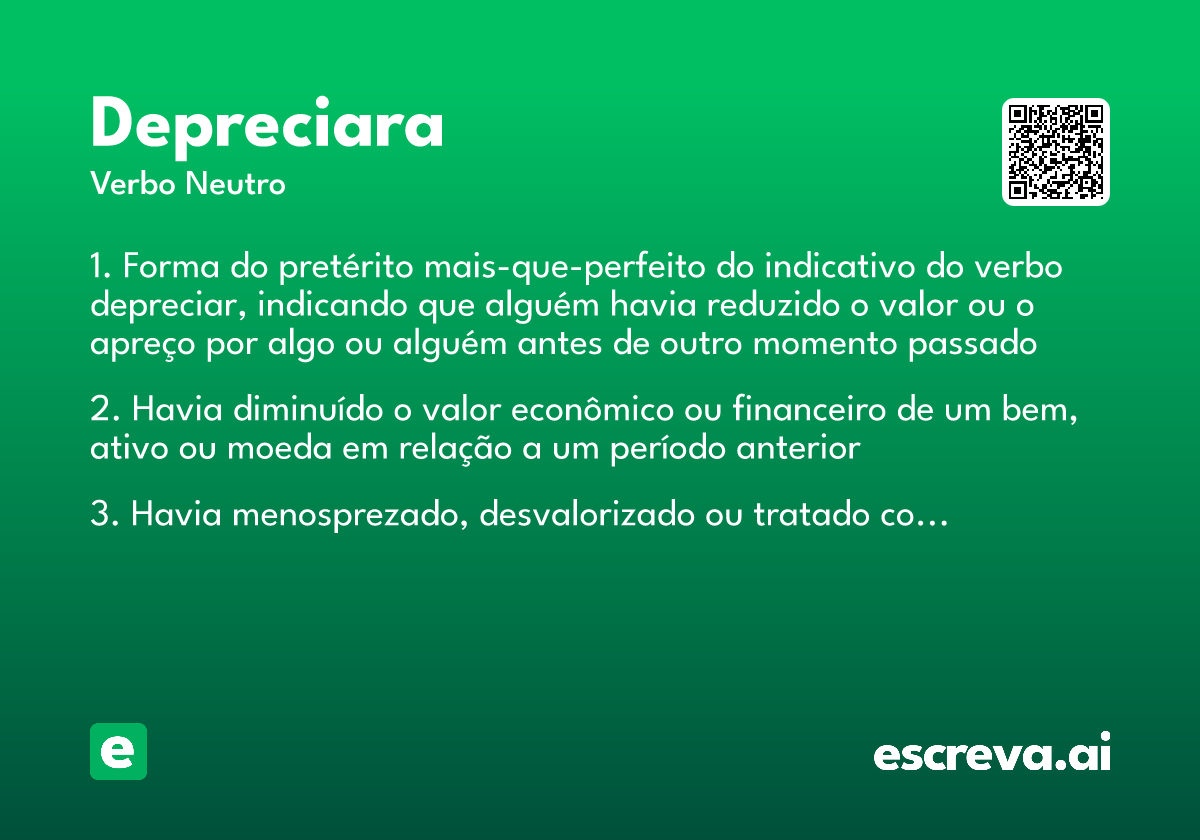 depreciara