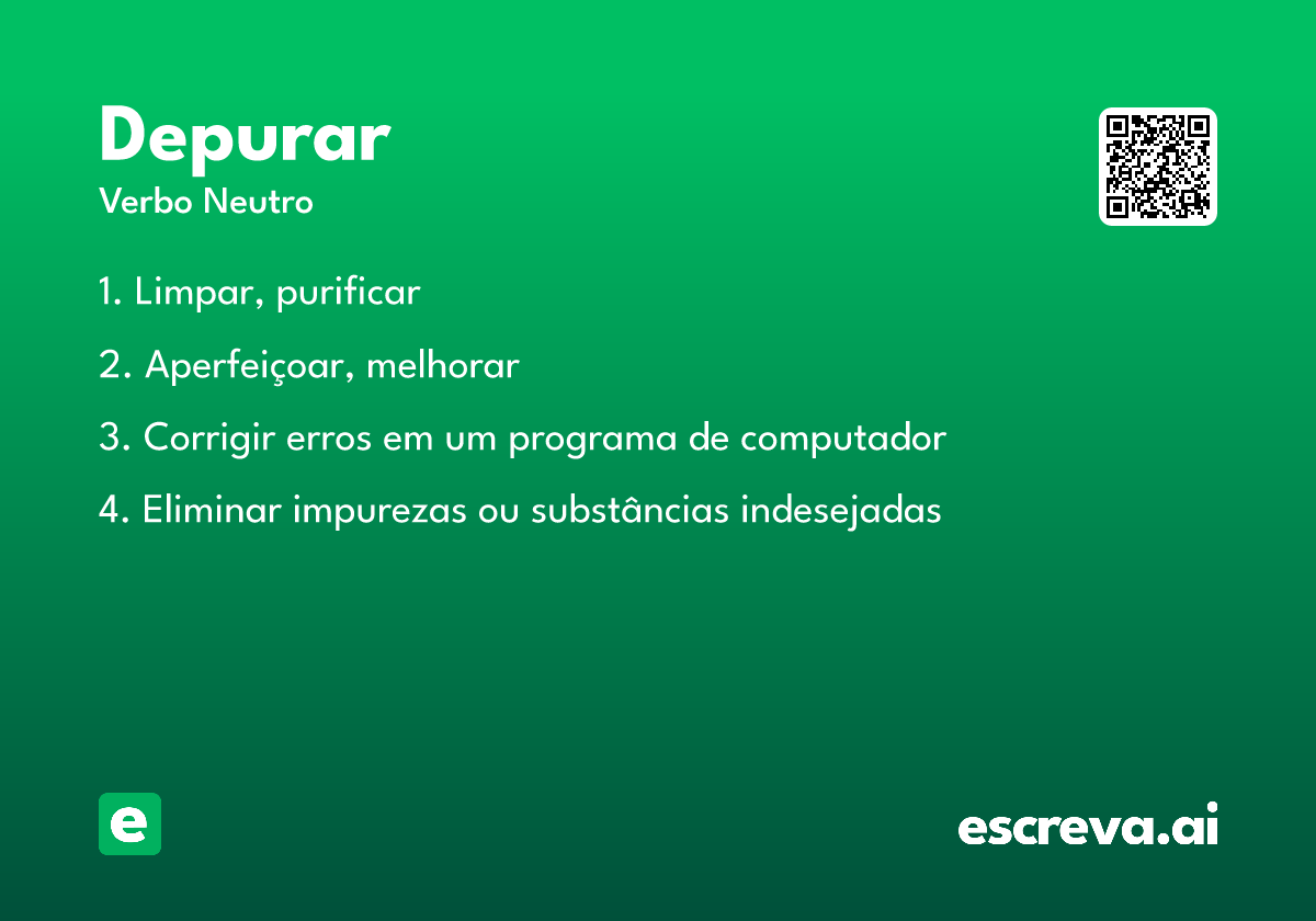 depurar
