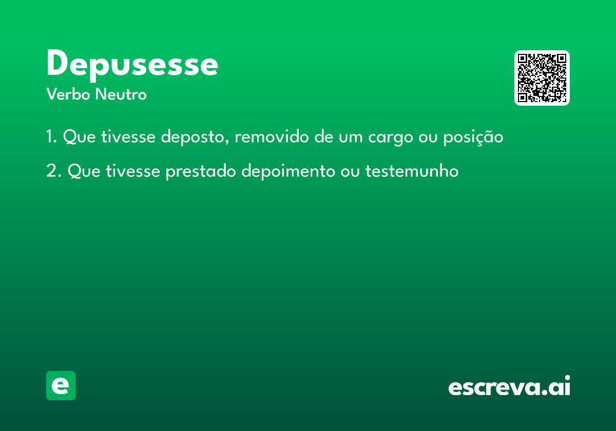 depusesse