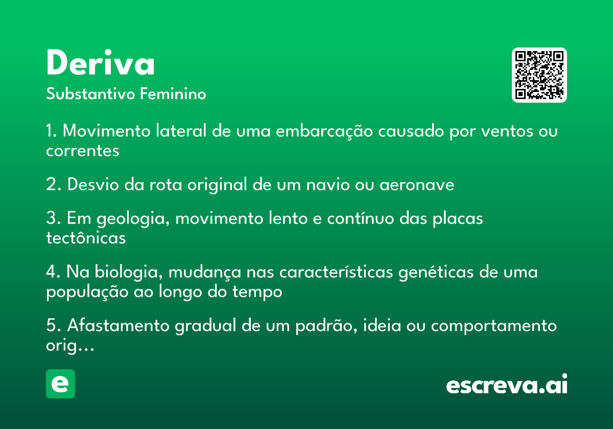 deriva