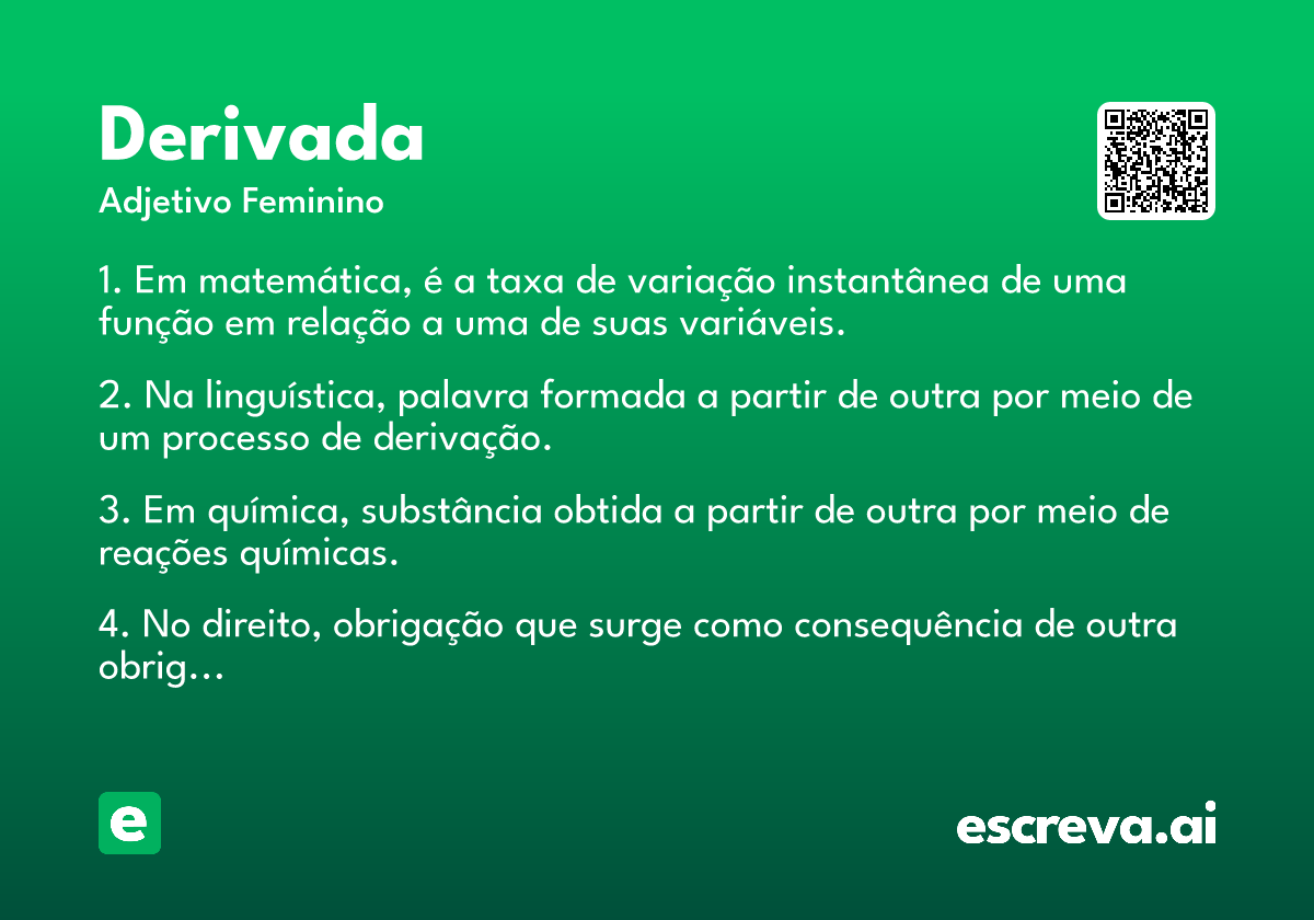 derivada
