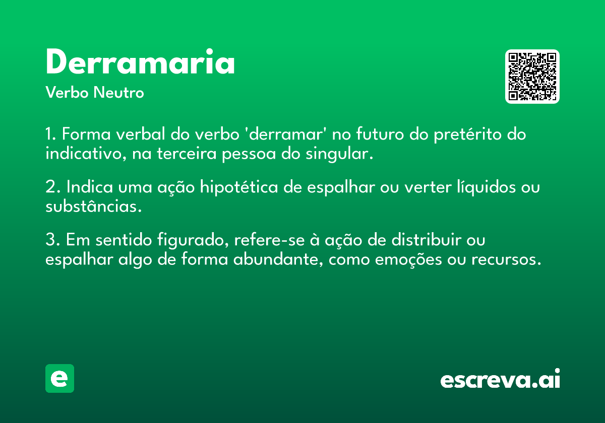 derramaria