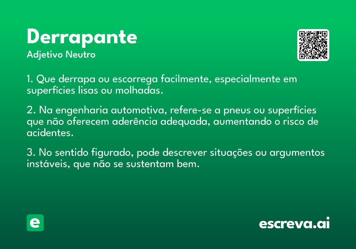 derrapante