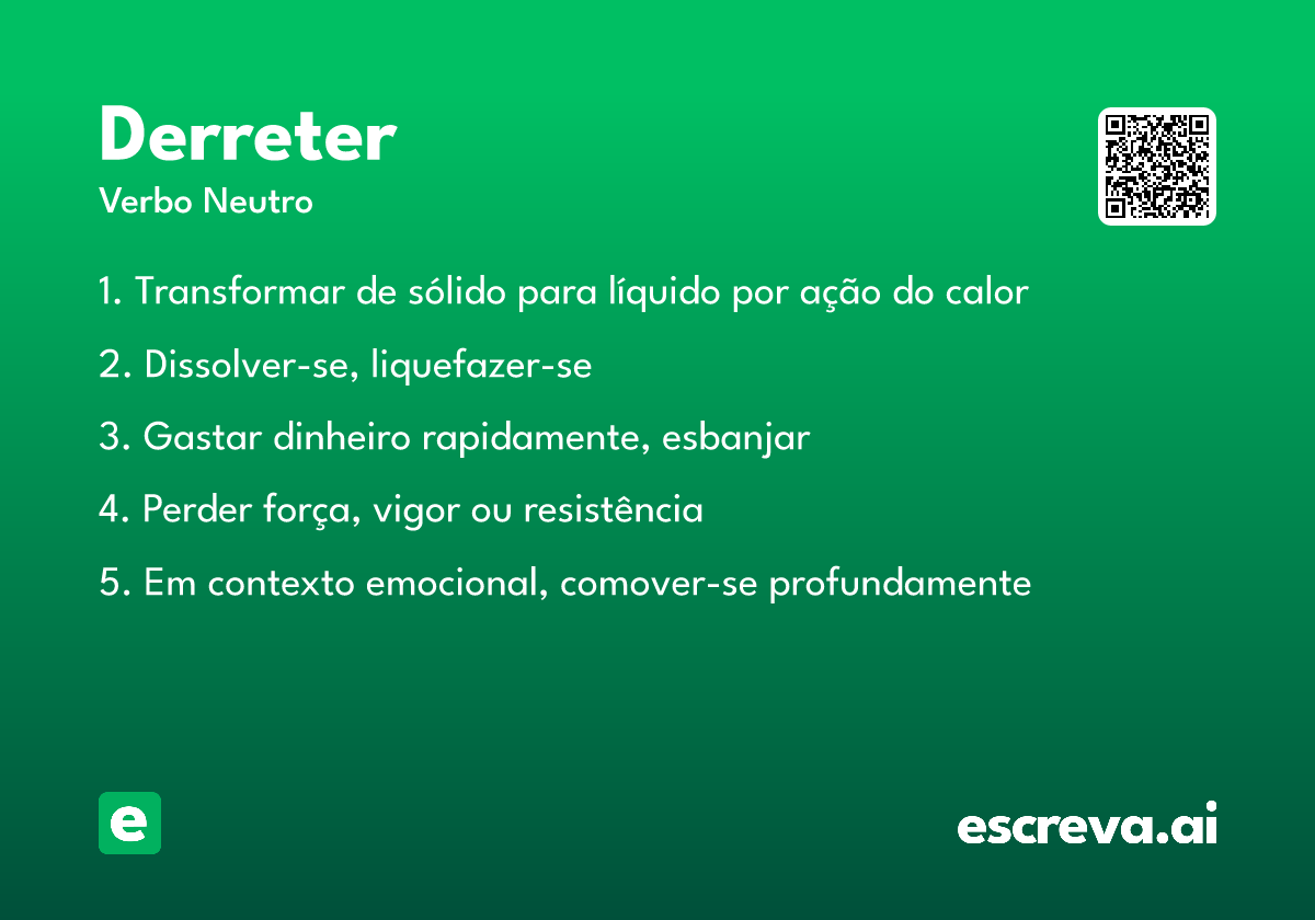 derreter