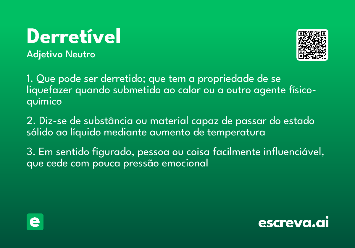 derretível