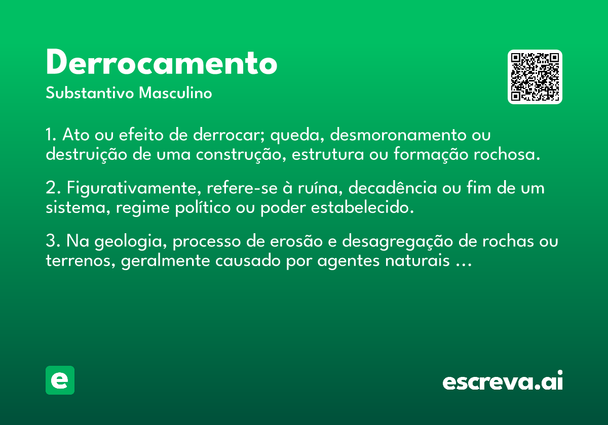 derrocamento