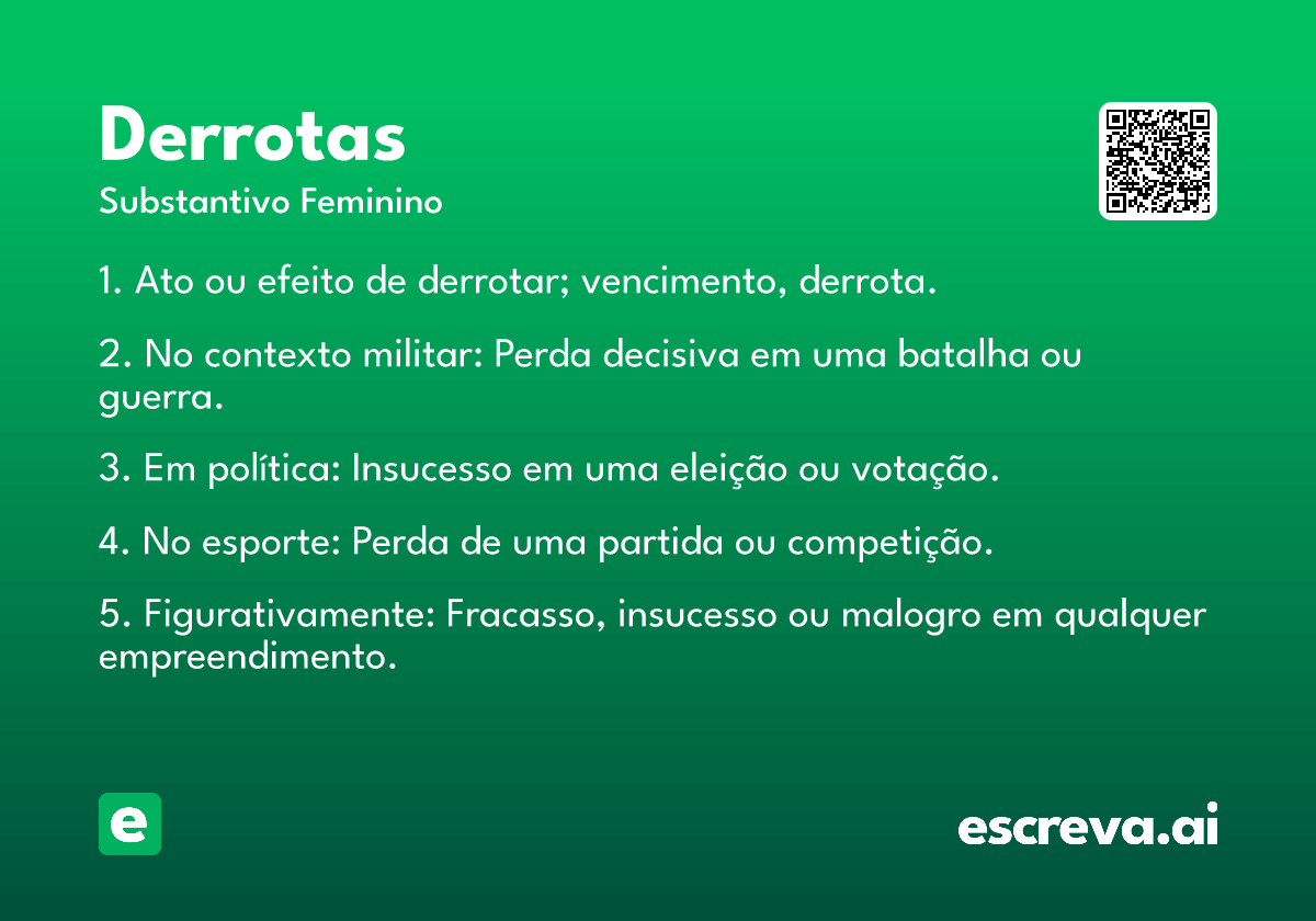 derrotas