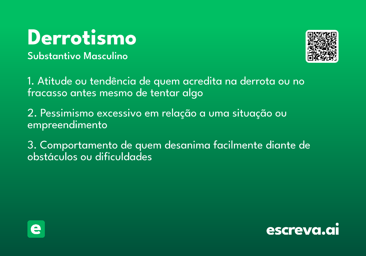 derrotismo