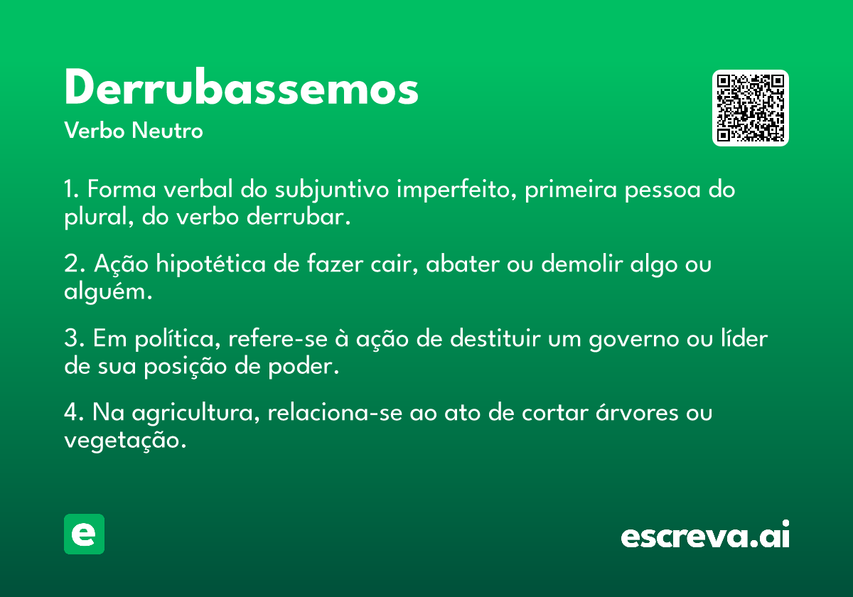 derrubassemos