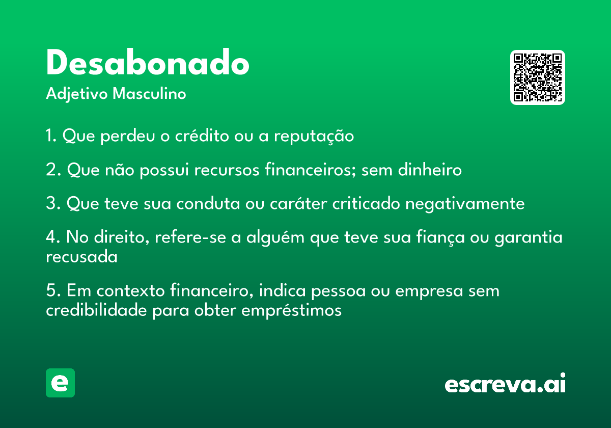 desabonado
