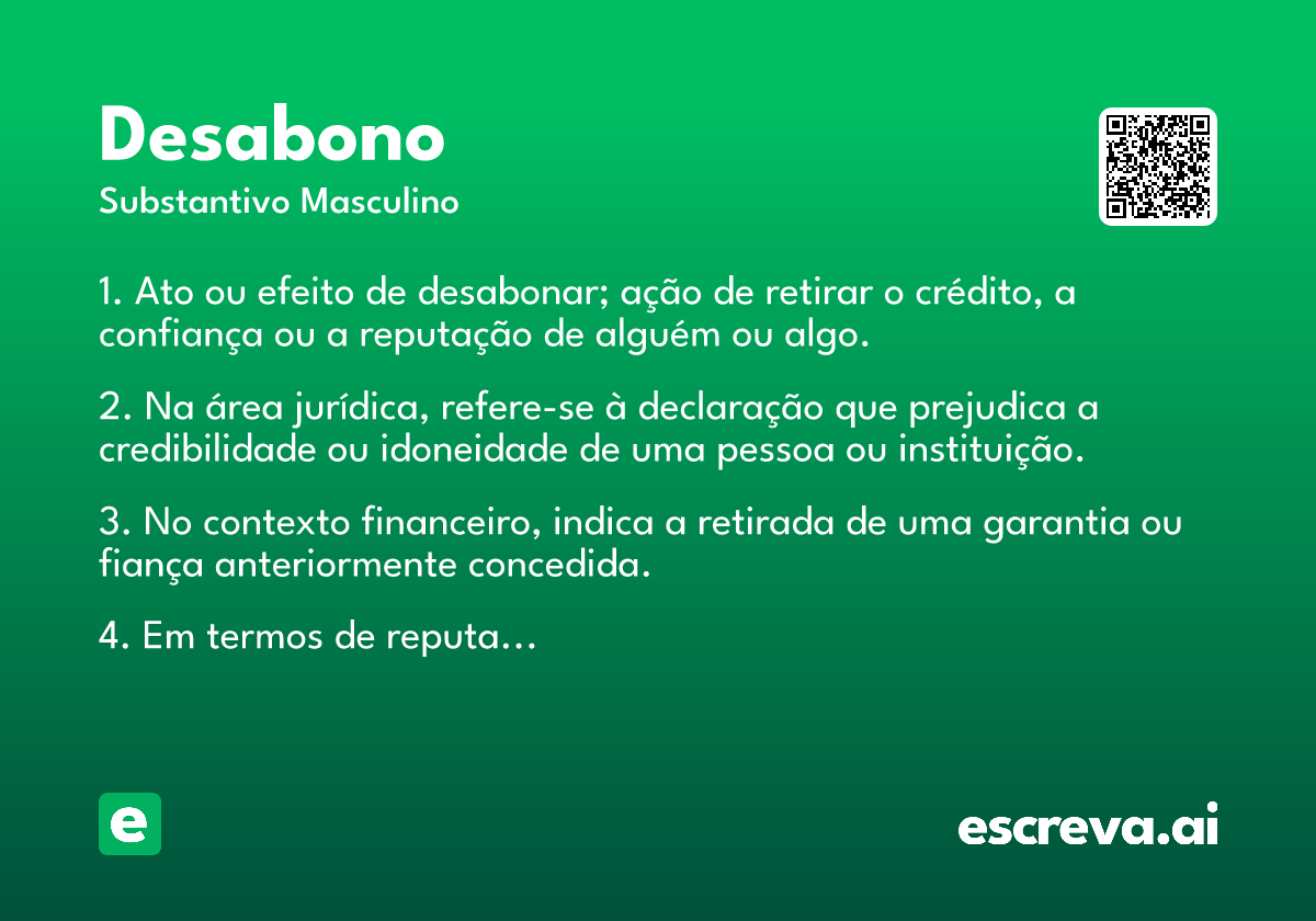 desabono