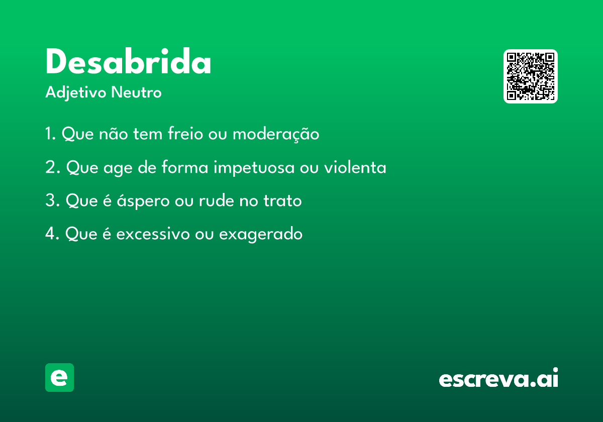 desabrida