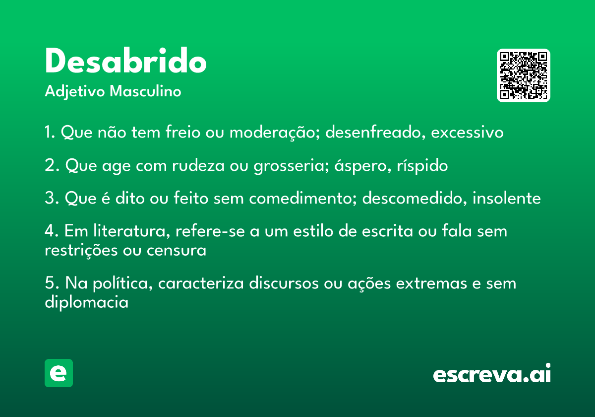desabrido