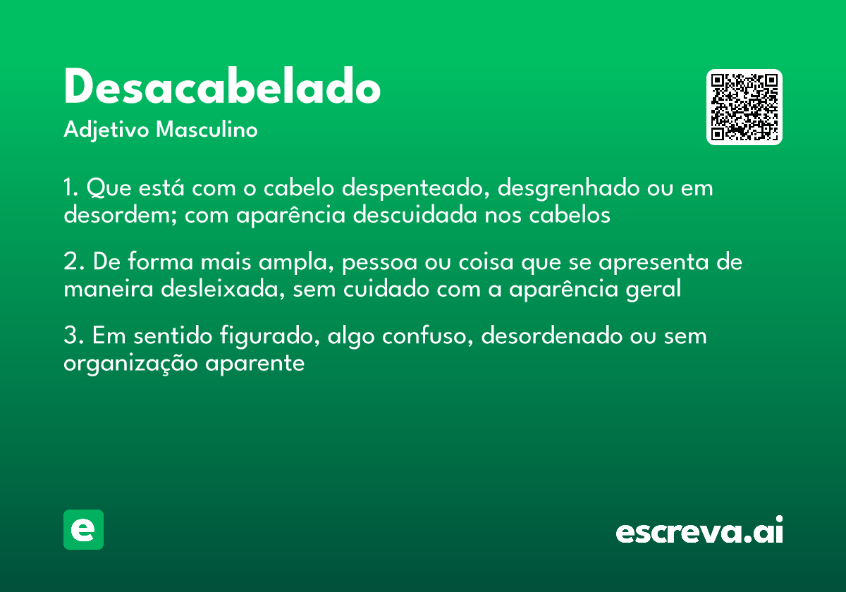 desacabelado