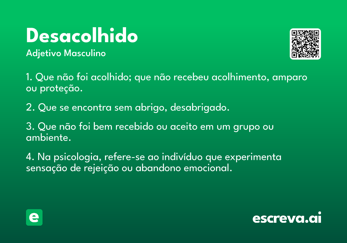 desacolhido