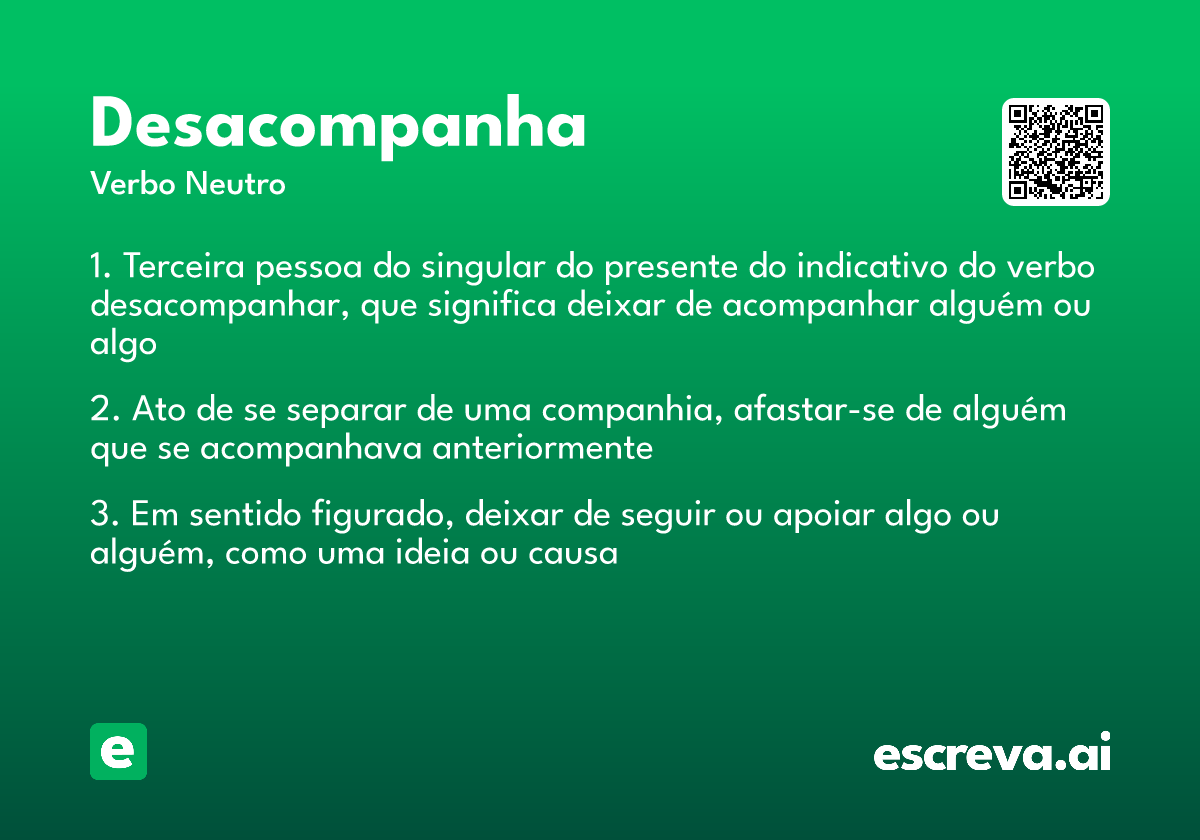 desacompanha