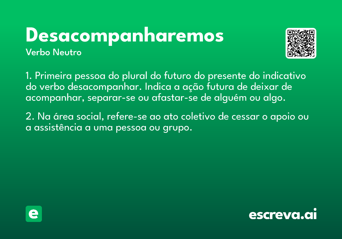 desacompanharemos