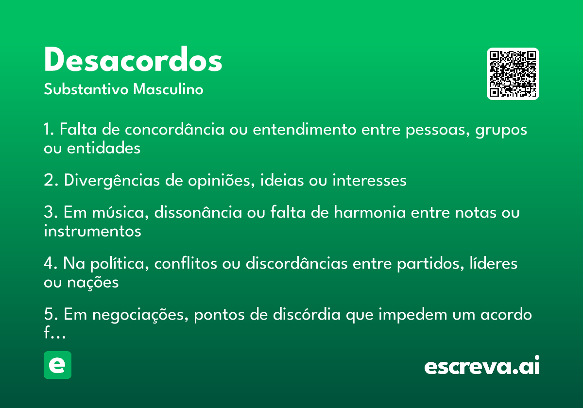 desacordos