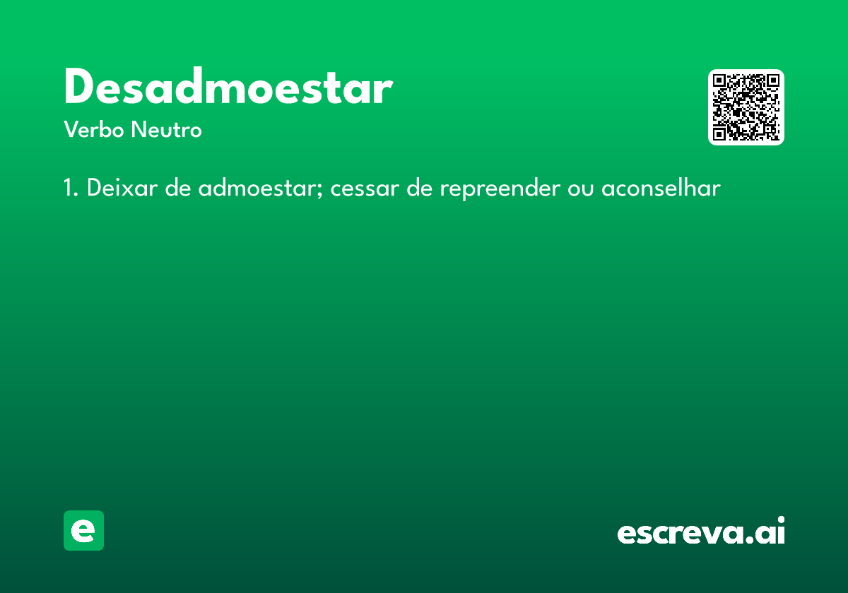 desadmoestar