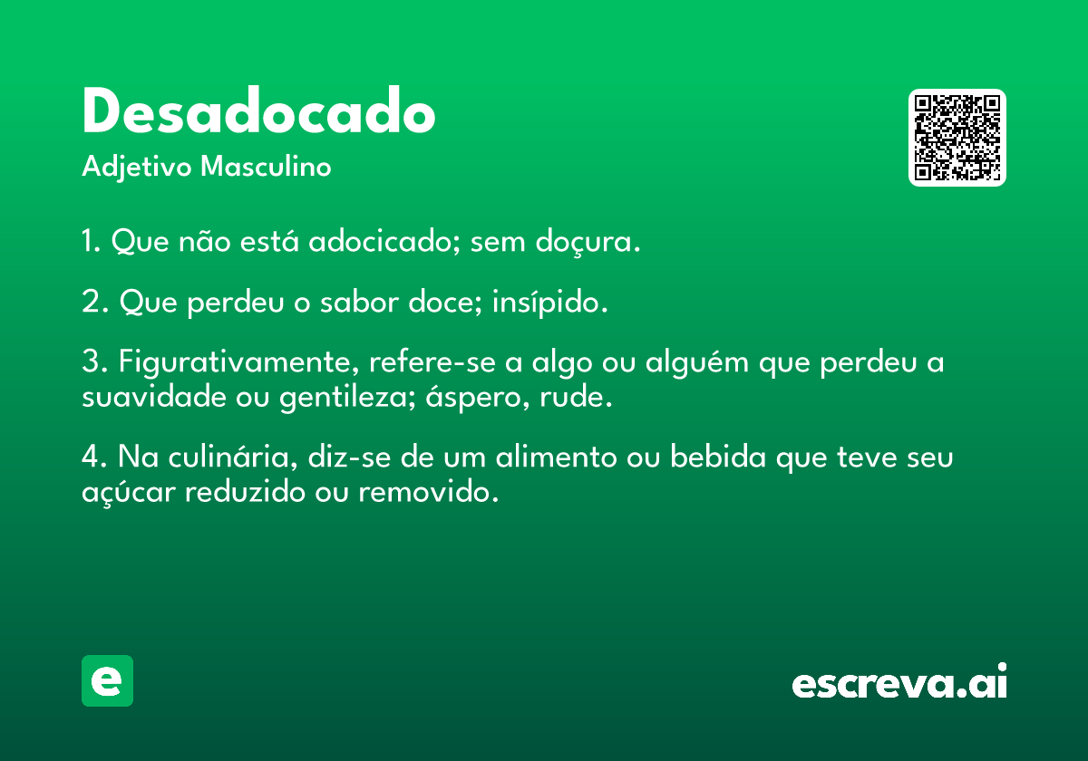 desadocado