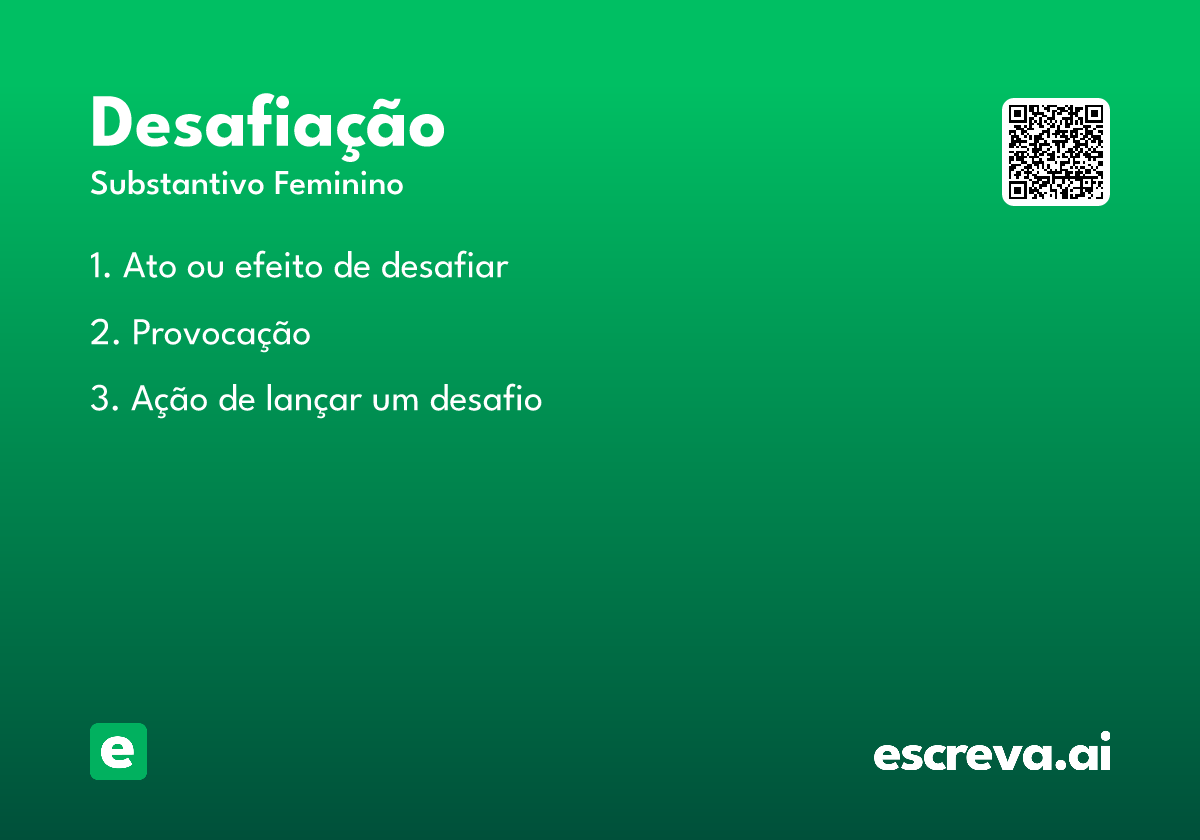 desafiação