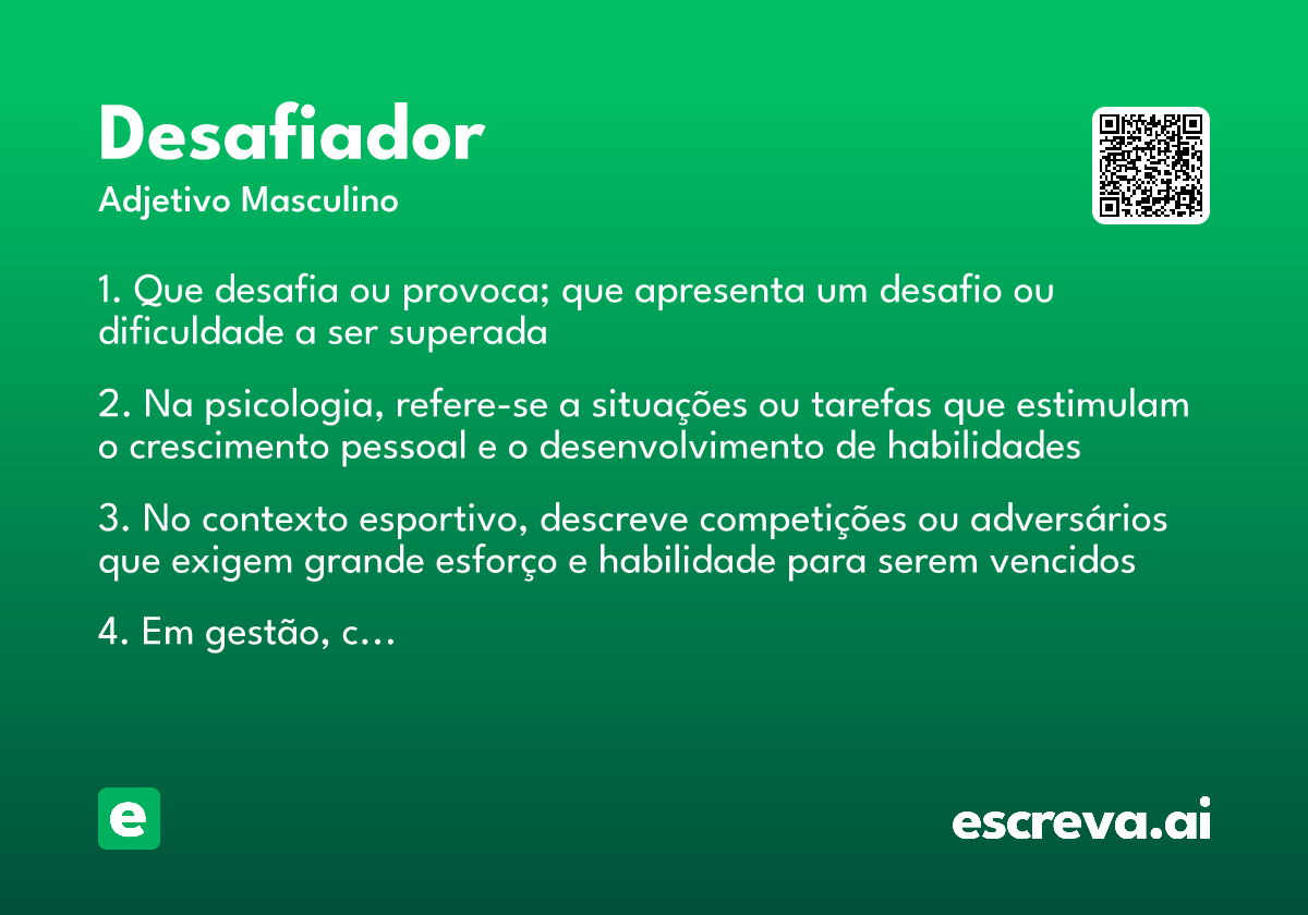 desafiador