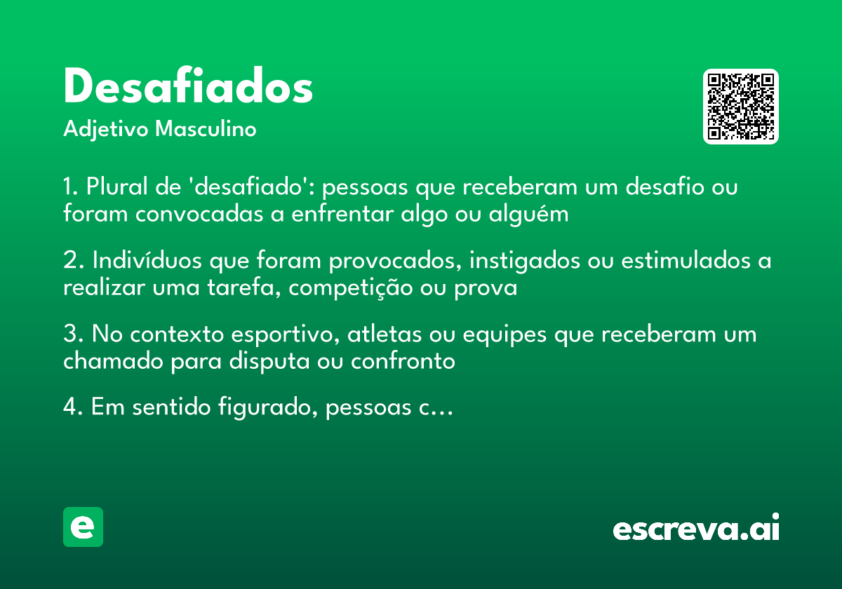 desafiados