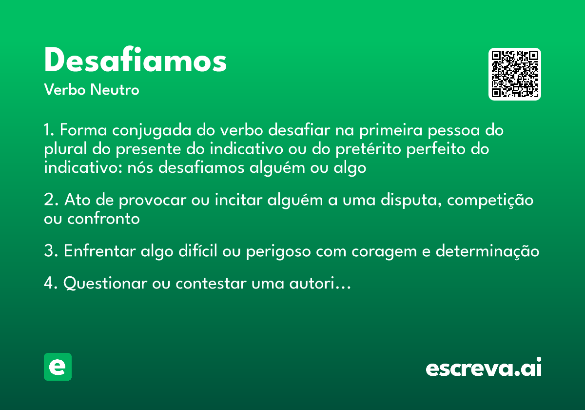 desafiamos