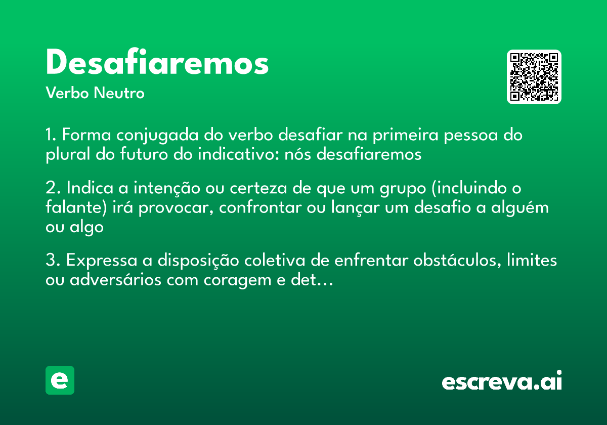 desafiaremos