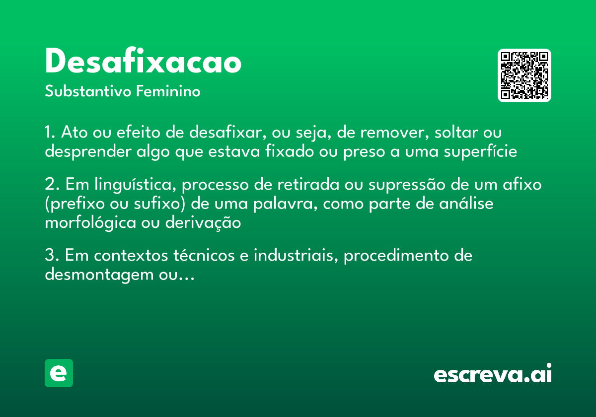 desafixacao