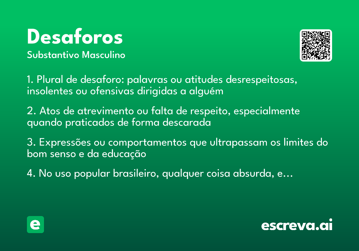 desaforos