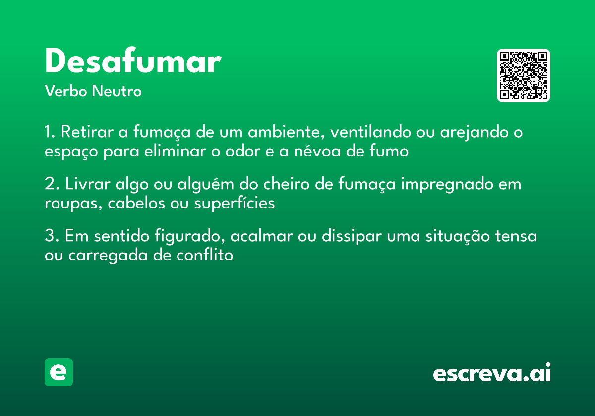 desafumar