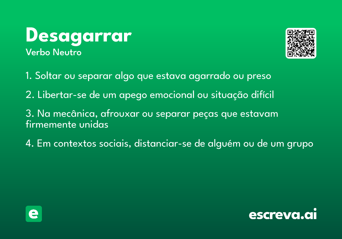desagarrar