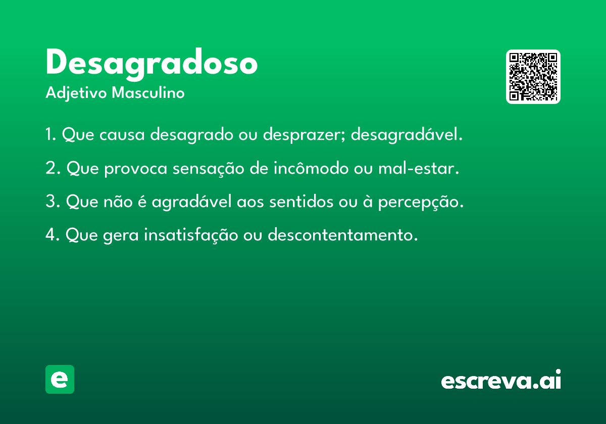 desagradoso