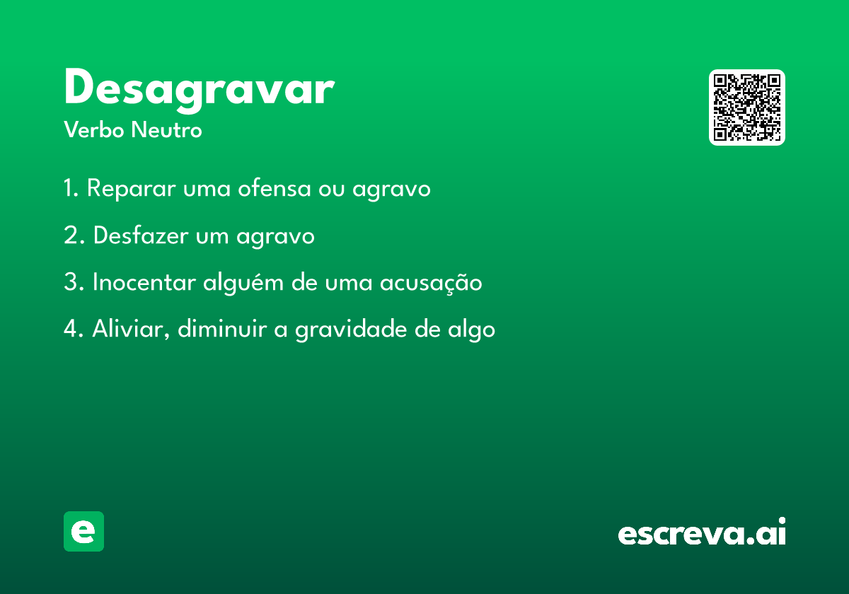 desagravar