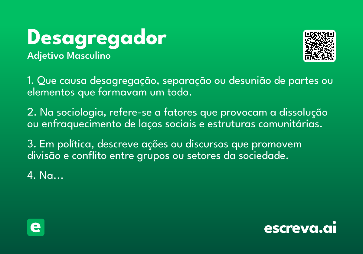 desagregador