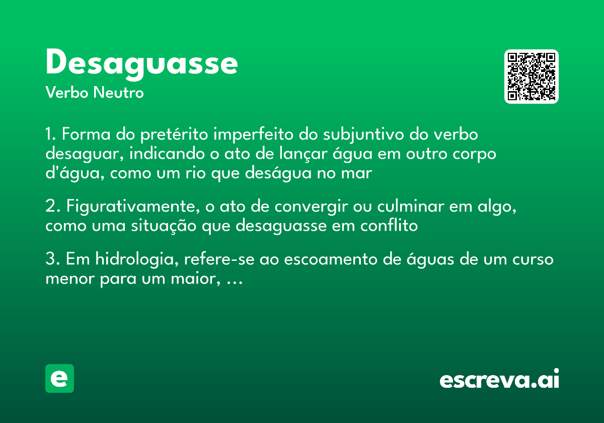 desaguasse