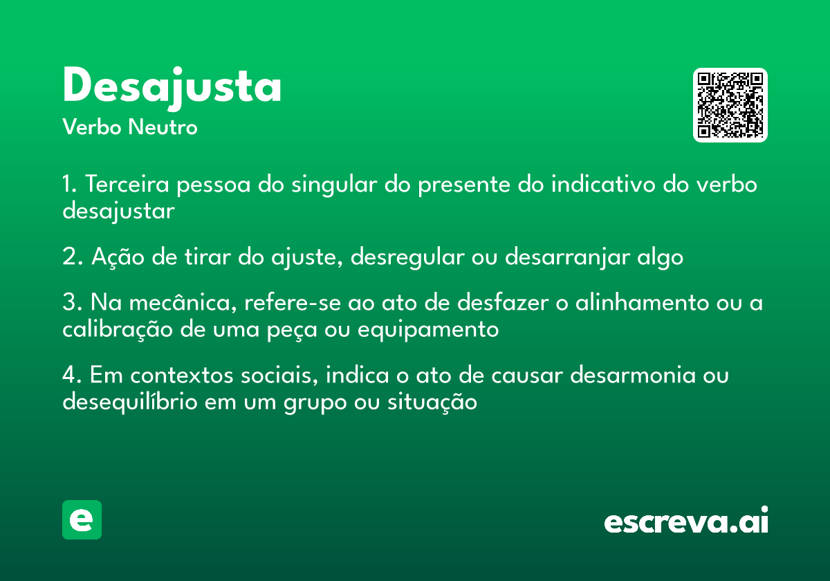 desajusta