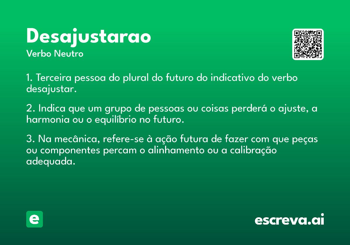 desajustarao