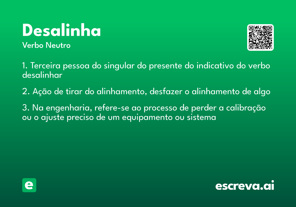 desalinha