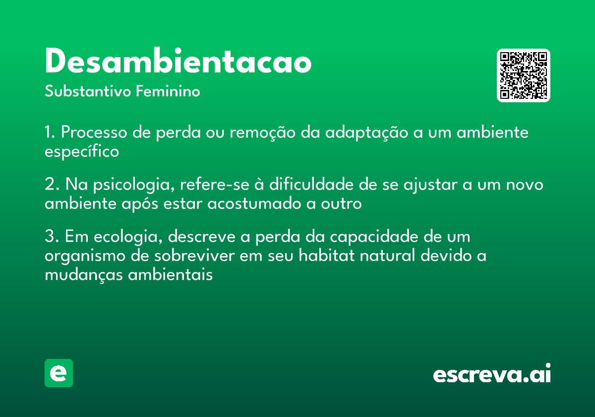 desambientacao